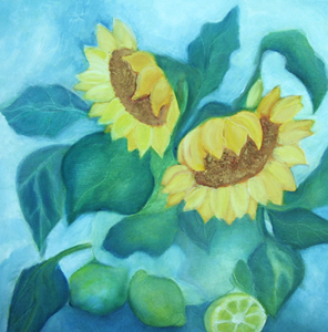 Sonnenblumen und Limonen 05